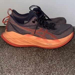 Asics Men's Athletic Shoes - Purple and Orange